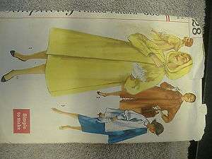 VINTAGE SIMPLICITY COAT PATTERN WITH HOOD SIZE 14  