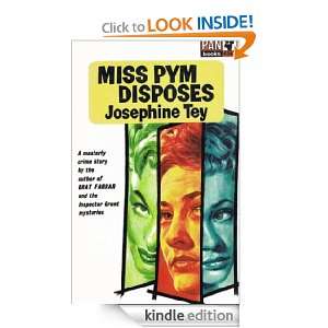 Miss Pym Disposes Josephine Tey  Kindle Store