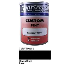 Pint Can of Raven Black Pearl Touch Up Paint for 2001 Audi TT (color 