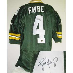 Autographed Brett Favre Jersey   Reebok   Autographed NFL Jerseys 