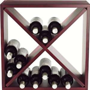  24 Bottle Compact Cellar Cube Wine Rack Electronics