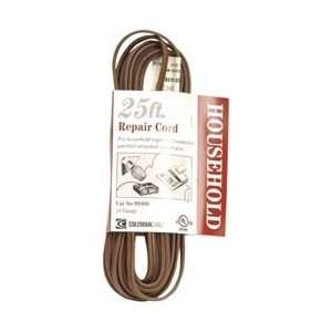  Made in USA 18/2 25 Brown Lamp Cord