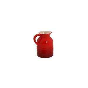  Le Creuset Syrup Jar   Red