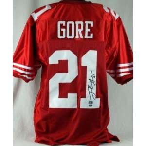  Autographed Frank Gore Jersey   Authentic   Autographed NFL 