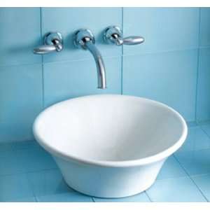 Toto Ceramic Vessel Sink LT524TO TC. 17 3/4 D x 6 1/2 