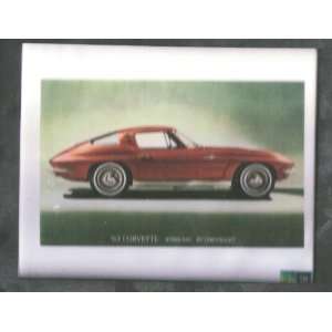  1963 Corvette Sting Ray Print