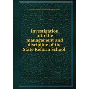  Investigation into the management and discipline of the 