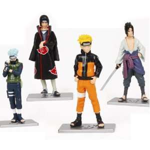  Japanese Anime Naruto Figures Collection Figurines 4pc Set 