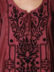 Free People Castello Embroidery Top Extra Small xs $88  