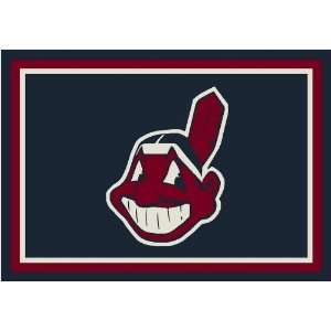  MLB Spirit Cleveland Indians Baseball Rug Size 5 4x7 8 