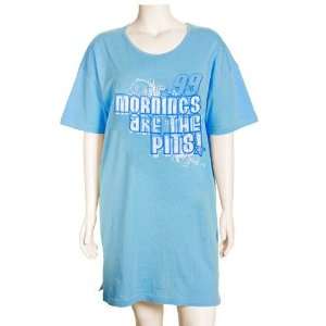   Ladies Light Blue Mornings Are The Pits Nightshirt