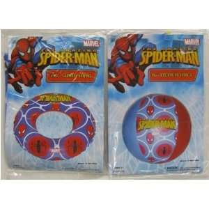  Spiderman Beach Ball and Pool Swim Ring Toys & Games