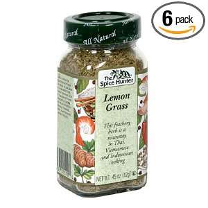 Spice Hunter Lemon Grass, 0.45 Ounce Unit (Pack of 6)  