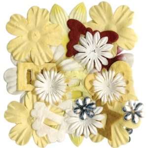    ColorStories Potpourri Embellishments Yellow