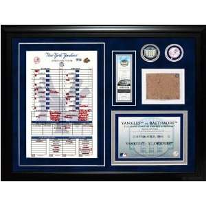   Yankees Final Game Ticket Collage Package B with Commemorative Ticket