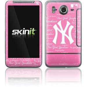  New York Yankees   Pink Cap Logo Blast skin for HTC Inspire 