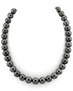 10 11mm Tahitian South Sea Pearl Necklace  AAAA Quality  
