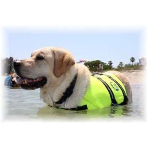  Paws Aboard™ Dog Life Jacket   Yellow Neon (XXS XL) Pet 