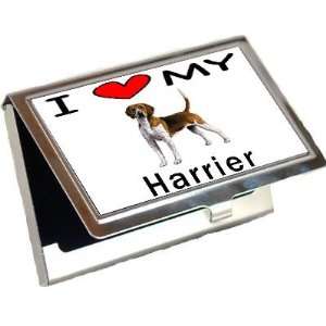  I Love My Harrier Business Card Holder