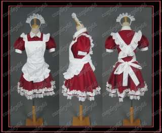 Kawaii Gothic Lolita maid Cosplay Costume Custom Any Si  