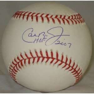  Cal Ripken Jr. Signed Baseball   HOF 2007   Autographed 