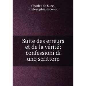  Suite des erreurs et de la vÃ©ritÃ© confessioni di 