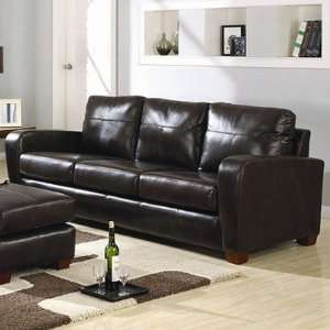  Eden Leather Sofa in Bark Leather Bark Furniture & Decor