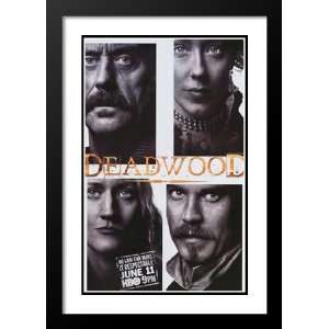   Framed and Double Matted TV Poster   Style N   2004