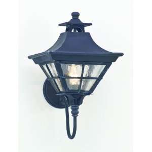 Rockingham Wall Lantern in Charred Iron Size/Bulb Type 19.5 H x 11.5 