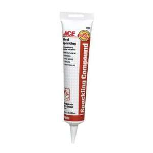  Spackling Compound, White, Indoor, Outdoor, Tube, Ace 