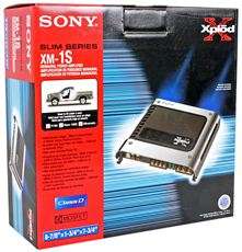 Sony Xplod XM 1S 500 Watt Slim Series Mono Car Audio Class “D 