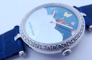   Van Cleef & Arpels Lady Centenaire 18K White Gold Diamond Watch  