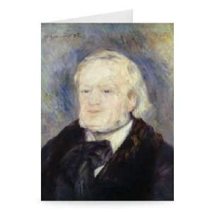 Portrait of Richard Wagner (1813 83) 1882   Greeting Card (Pack of 2 