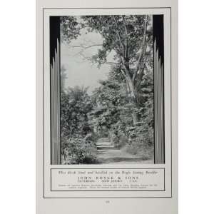  1933 Ad Country Road Tree John Royle Beveller Printing 