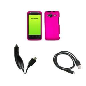  HTC Evo Shift 4G (Sprint) Premium Combo Pack   Hot Pink Hard 