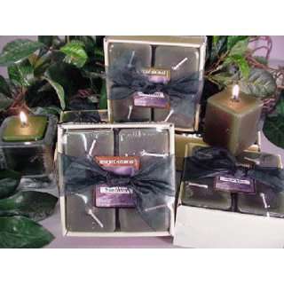  Soothing Aromatherapy Scented Square Votive 4 piece Gift 