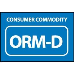  LABELS CONSUMER COMMODITY ORM D