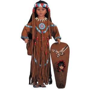  26 Sacagawea w/ Papoose Native Amer Collectible Doll 