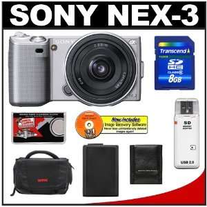  Sony Alpha NEX 3 Digital Camera Body & E 16mm f/2.8 
