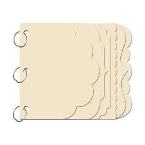  New   Mini Edgy Chipboard With Die Cut Acrylic Cover 6 