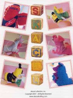Skacel Supercotton Sock Puppets 8 patterns for baby  