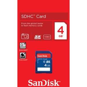  SanDisk 4GB SDHC card SANDISK Electronics