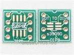 Pcs SOP8 SO8 SOIC8 SOT to DIP8 adapter PCB convertor  