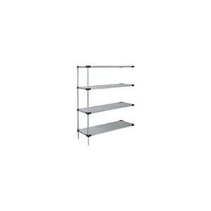  Quantum Solid Shelf Unit System   63in.H Add On Unit with 