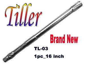 TL 03 Paintball Sniper Barrel 16 Silver _ Spyder  