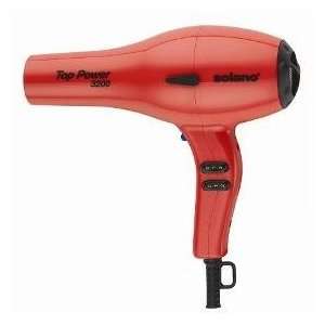  SOLANO 1875 Watts Top Power 3200 Hair Dryer in RED (Model 