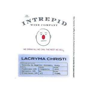   Intrepid Wine Company Lacryma Christi 750ML Grocery & Gourmet Food