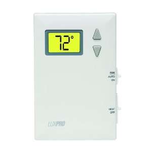  Lux PSD010BF Heating Only with Fan Digital Thermostat 