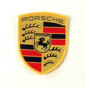  Porsche Crest Fabric Patch  Sew On Automotive