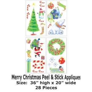  Wallpaper York RoomMates Merry Christmas Peel & Stick 